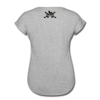 Character #6 Women's Tri-Blend V-Neck T-Shirt - heather gray