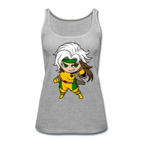 Character #6 Women’s Premium Tank Top - heather gray