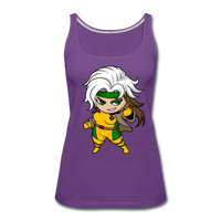 Character #6 Women’s Premium Tank Top - purple