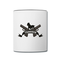 Character #6 Contrast Coffee Mug - white/black