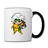 Character #6 Contrast Coffee Mug - white/black