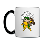 Character #6 Contrast Coffee Mug - white/black