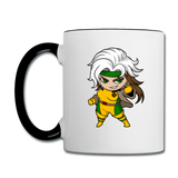 Character #6 Contrast Coffee Mug - white/black