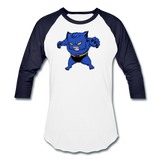 Character #7 Baseball T-Shirt - white/navy