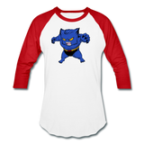 Character #7 Baseball T-Shirt - white/red