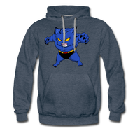 Character #7 Men’s Premium Hoodie - heather denim