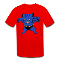 Character #7 Kids' Moisture Wicking Performance T-Shirt - red