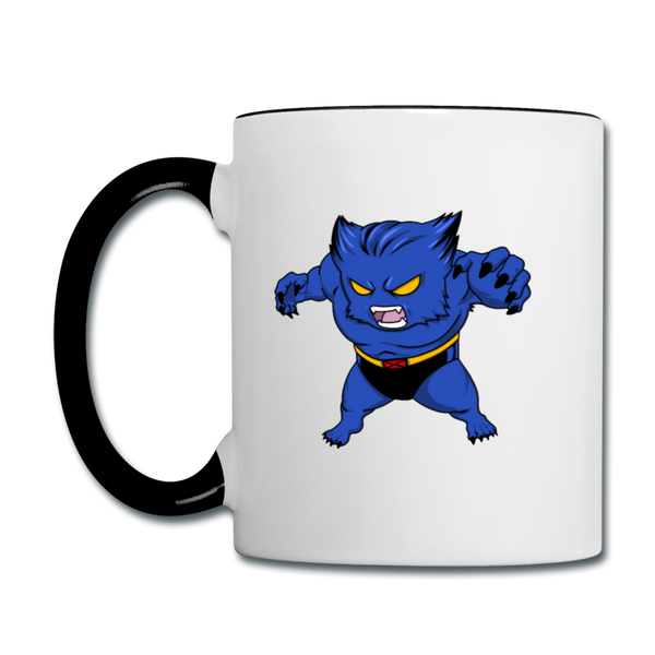Character #7 Contrast Coffee Mug - white/black
