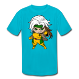 Character #6 Kids' Moisture Wicking Performance T-Shirt - turquoise