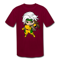 Character #6 Kids' Moisture Wicking Performance T-Shirt - burgundy