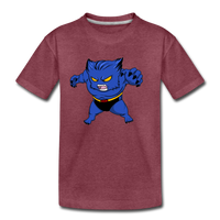 Character #7 Kids' Premium T-Shirt - heather burgundy