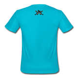 Character #7 Men’s Moisture Wicking Performance T-Shirt - turquoise