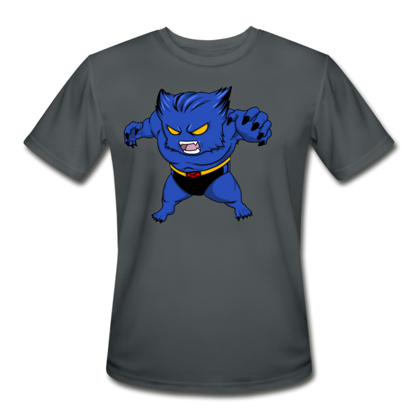 Character #7 Men’s Moisture Wicking Performance T-Shirt - charcoal