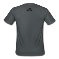 Character #7 Men’s Moisture Wicking Performance T-Shirt - charcoal