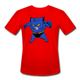 Character #7 Men’s Moisture Wicking Performance T-Shirt - red
