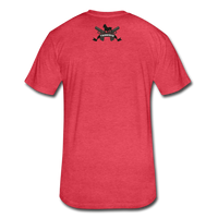 Character #8 Fitted Cotton/Poly T-Shirt by Next Level - heather red