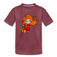 Character #8 Kids' Premium T-Shirt - heather burgundy