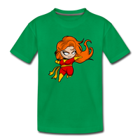 Character #8 Kids' Premium T-Shirt - kelly green