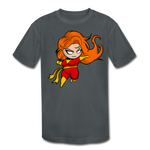 Character #8 Kids' Moisture Wicking Performance T-Shirt - charcoal