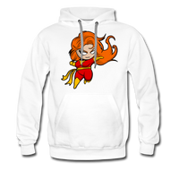 Character #8 Men’s Premium Hoodie - white