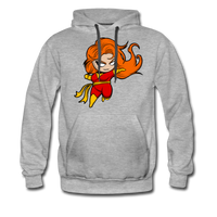 Character #8 Men’s Premium Hoodie - heather gray