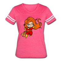 Character #8 Women’s Vintage Sport T-Shirt - vintage pink/white