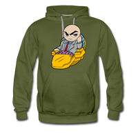 Character #9 Men’s Premium Hoodie - olive green