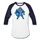 Character #10 Baseball T-Shirt - white/navy