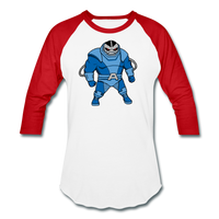Character #10 Baseball T-Shirt - white/red
