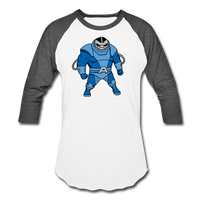 Character #10 Baseball T-Shirt - white/charcoal