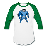 Character #10 Baseball T-Shirt - white/kelly green