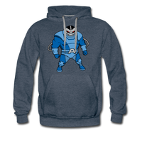 Character #10 Men’s Premium Hoodie - heather denim