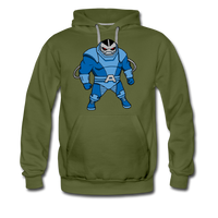 Character #10 Men’s Premium Hoodie - olive green