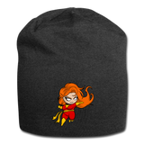 Character #8 Jersey Beanie - charcoal gray