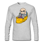 Character #9 Men's Long Sleeve T-Shirt by Next Level - heather gray
