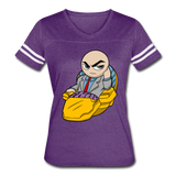 Character #9 Women’s Vintage Sport T-Shirt - vintage purple/white