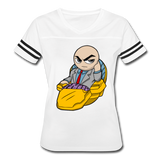 Character #9 Women’s Vintage Sport T-Shirt - white/black