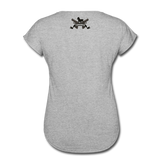 Character #8 Women's Tri-Blend V-Neck T-Shirt - heather gray