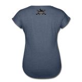 Character #8 Women's Tri-Blend V-Neck T-Shirt - navy heather