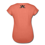 Character #8 Women's Tri-Blend V-Neck T-Shirt - heather bronze