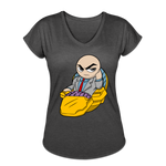 Character #9 Women's Tri-Blend V-Neck T-Shirt - deep heather