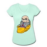 Character #9 Women's Tri-Blend V-Neck T-Shirt - mint