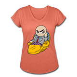 Character #9 Women's Tri-Blend V-Neck T-Shirt - heather bronze