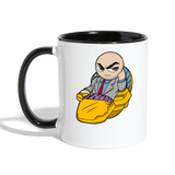 Character #9 Contrast Coffee Mug - white/black