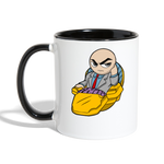 Character #9 Contrast Coffee Mug - white/black
