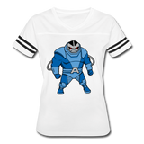 Character #10 Women’s Vintage Sport T-Shirt - white/black