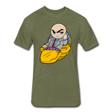 Character #9 Fitted Cotton/Poly T-Shirt by Next Level - heather military green