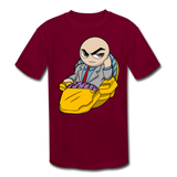 Character #9 Kids' Moisture Wicking Performance T-Shirt - burgundy