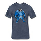 Character #10 Fitted Cotton/Poly T-Shirt by Next Level - heather navy