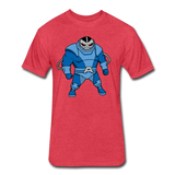 Character #10 Fitted Cotton/Poly T-Shirt by Next Level - heather red